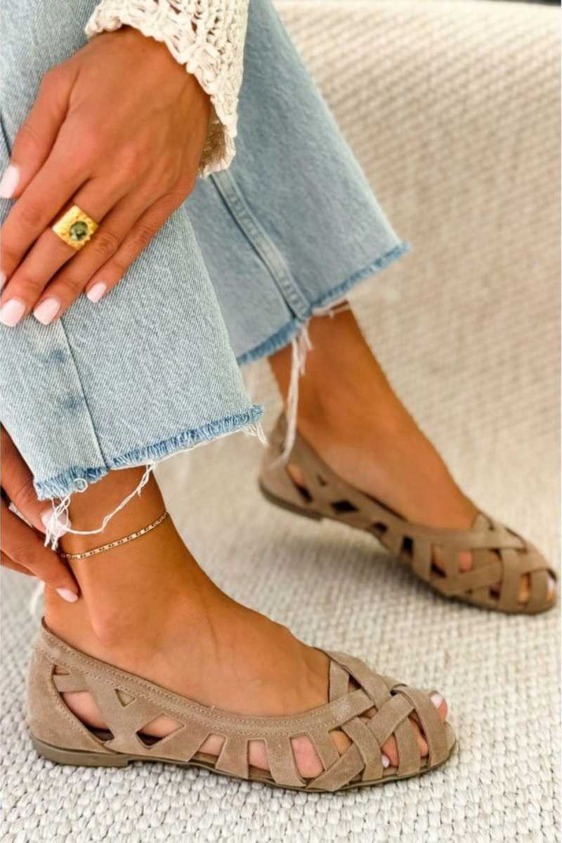 Antoinette | Sandales Tressées d'Été