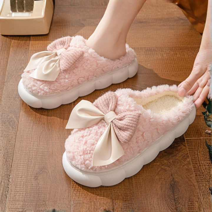 Capucine | Chaussons en Peluche Antidérapants