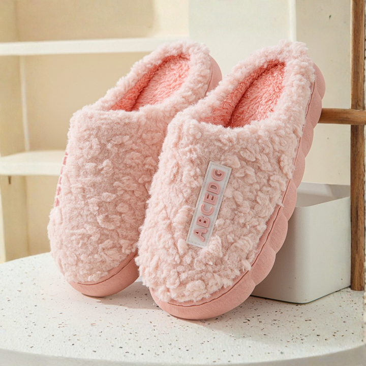 Capucine | Chaussons en Peluche Antidérapants