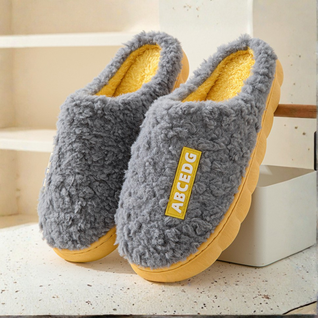Capucine | Chaussons en Peluche Antidérapants