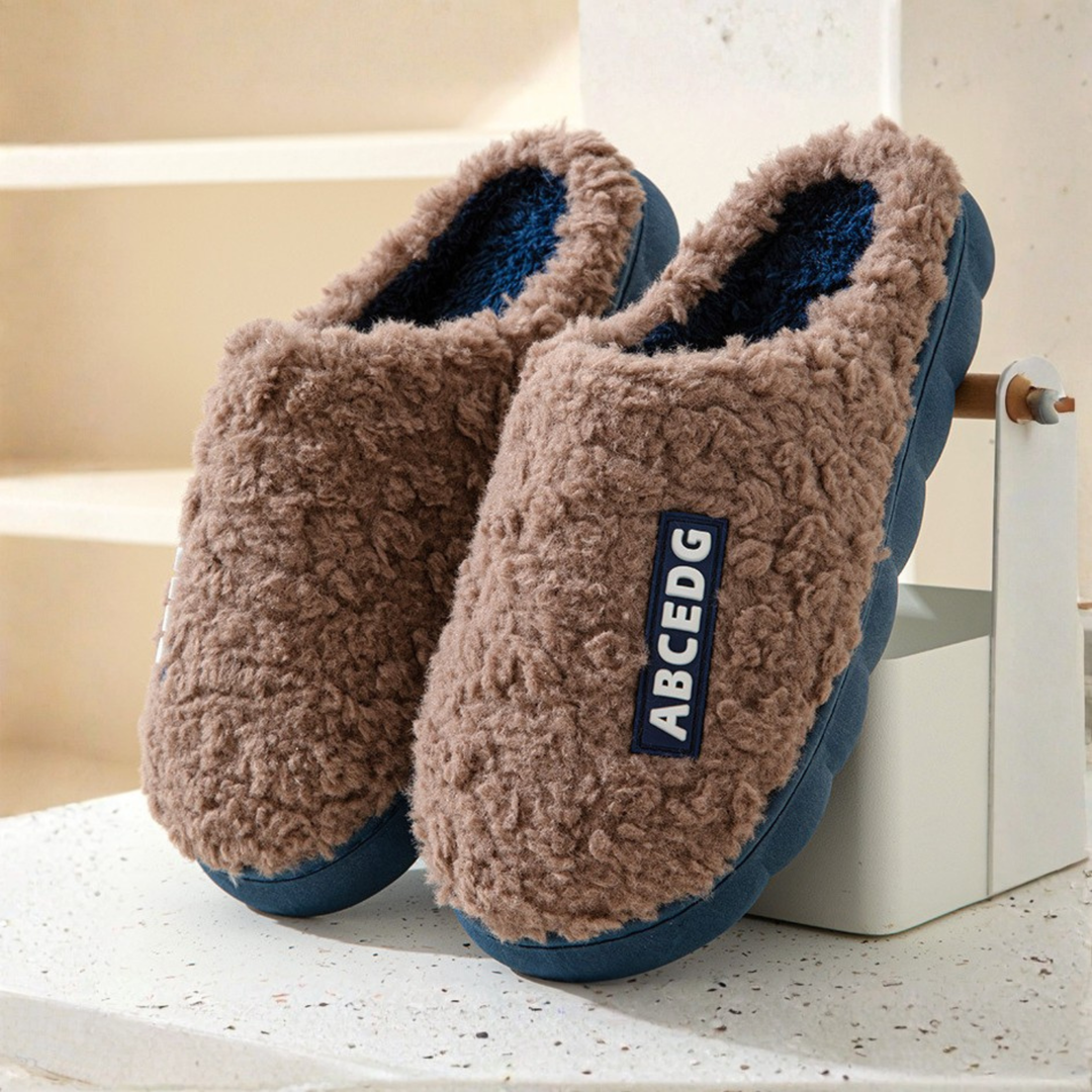 Capucine | Chaussons en Peluche Antidérapants