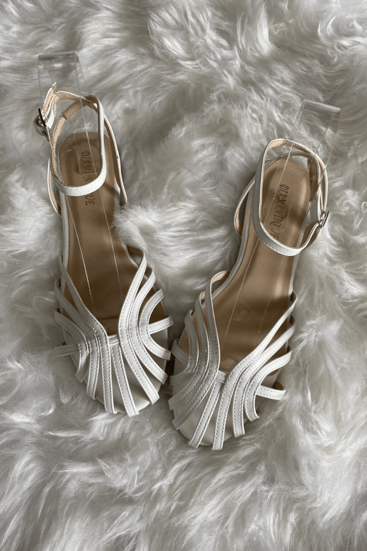 Estelle | Sandales Ornées de Bijoux