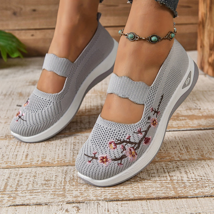 Aurélie | Ballerines en Résille à Bout Pointu