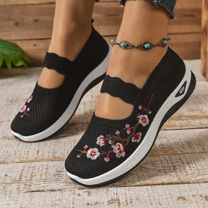 Aurélie | Ballerines en Résille à Bout Pointu