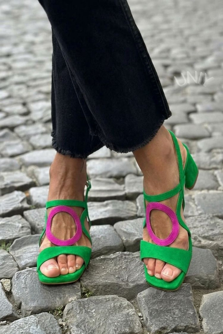 Rosalie | Sandales Colorées d'Été