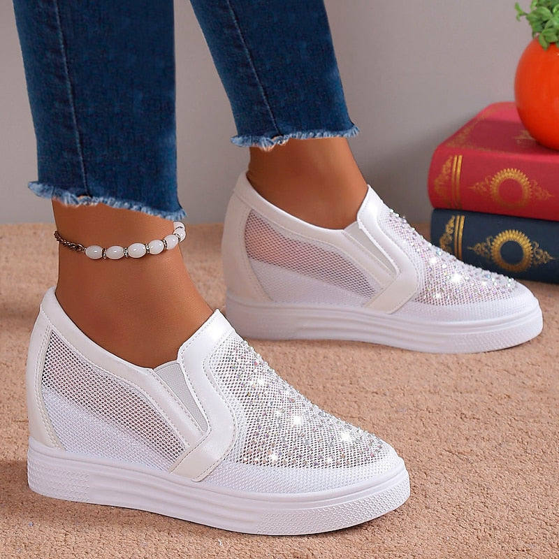 Sabrina | Baskets Ornées de Strass