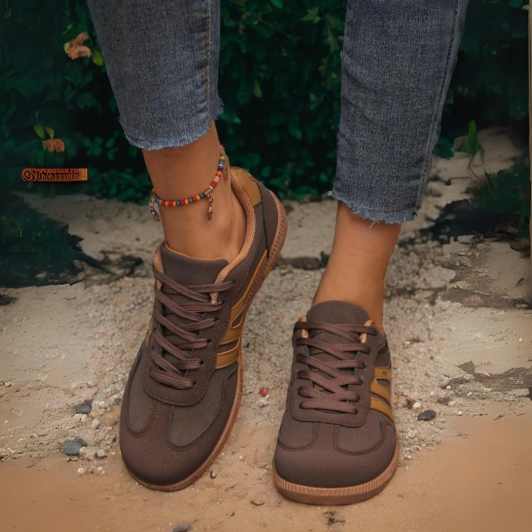 Louise | Baskets à lacets antidérapantes