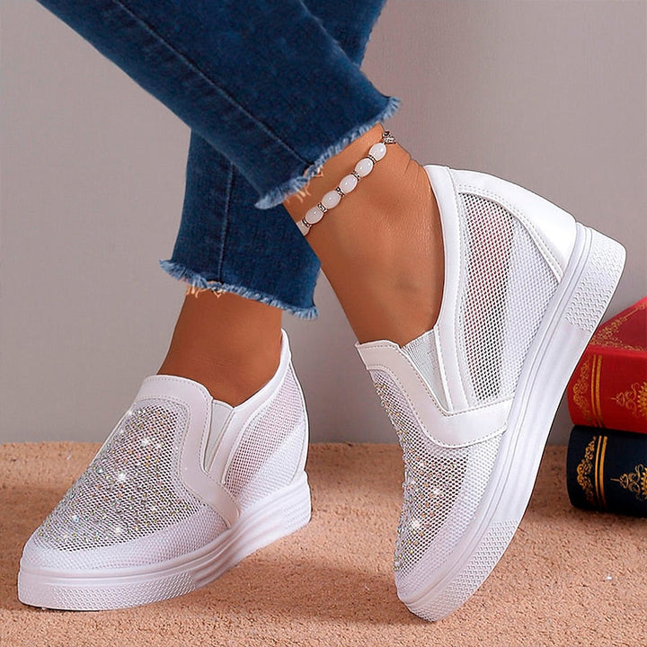 Sabrina | Baskets Ornées de Strass