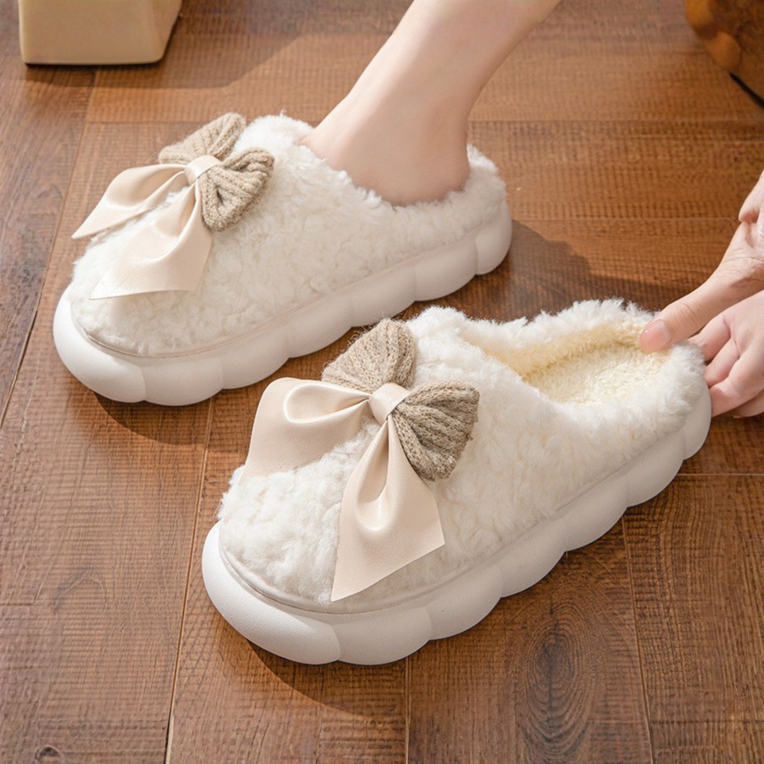 Capucine | Chaussons en Peluche Antidérapants