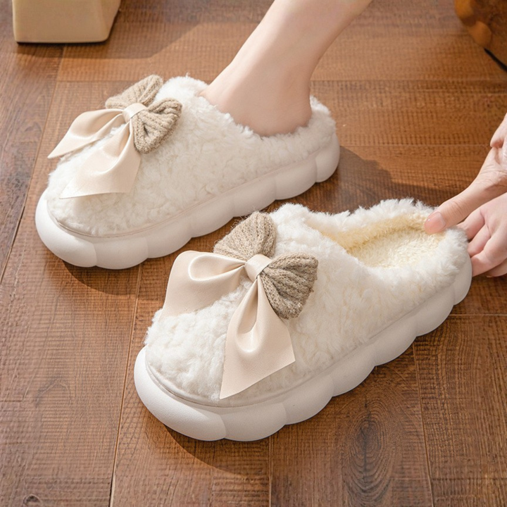 Capucine | Chaussons en Peluche Antidérapants