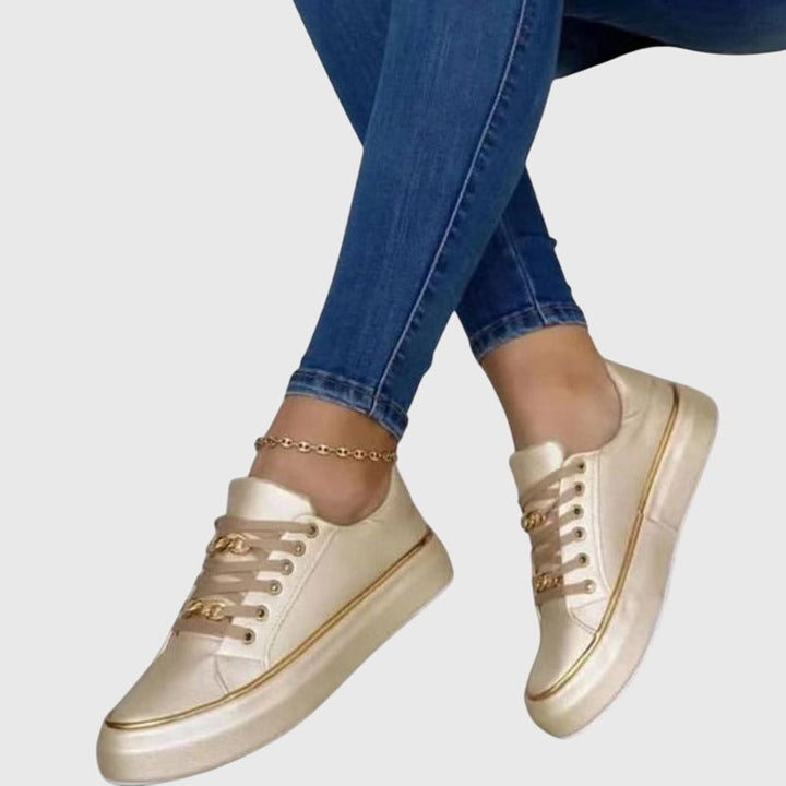 Geneviève | Baskets Élégantes à Avant-Pied Large