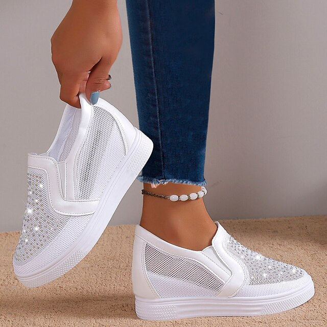 Sabrina | Baskets Ornées de Strass