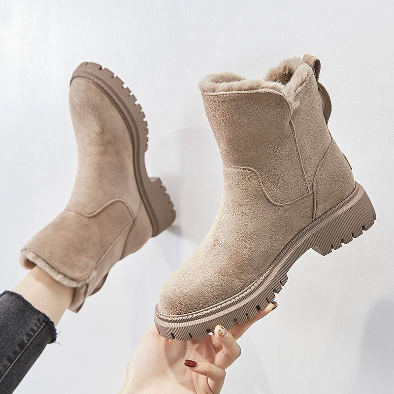 Mathilde | Bottes Chaudes Effet Suédine