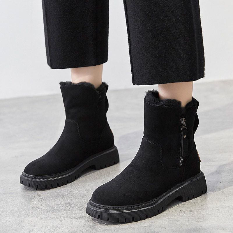 Mathilde | Bottes Chaudes Effet Suédine