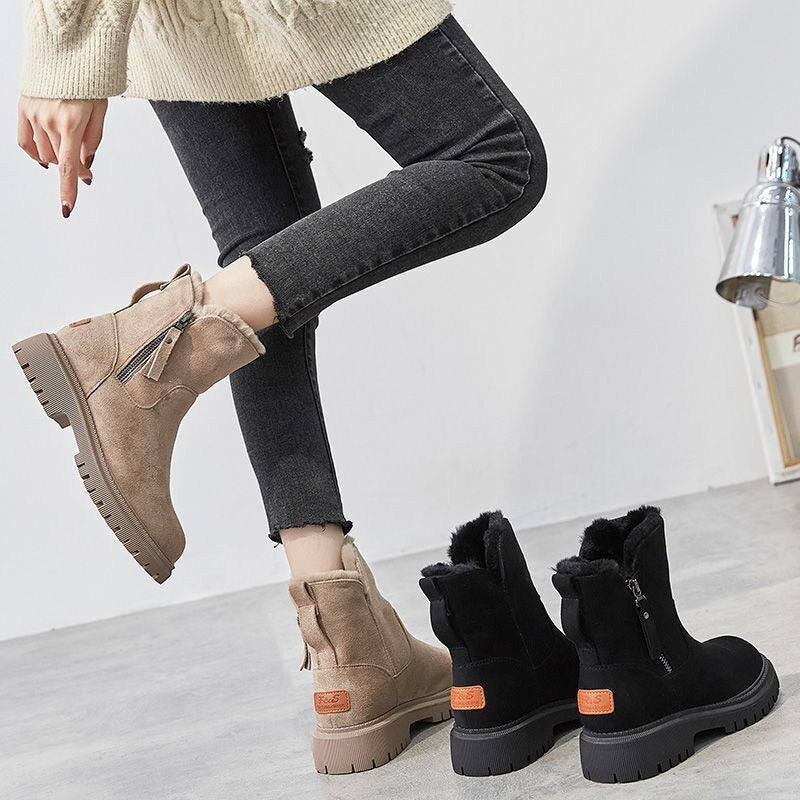 Mathilde | Bottes Chaudes Effet Suédine