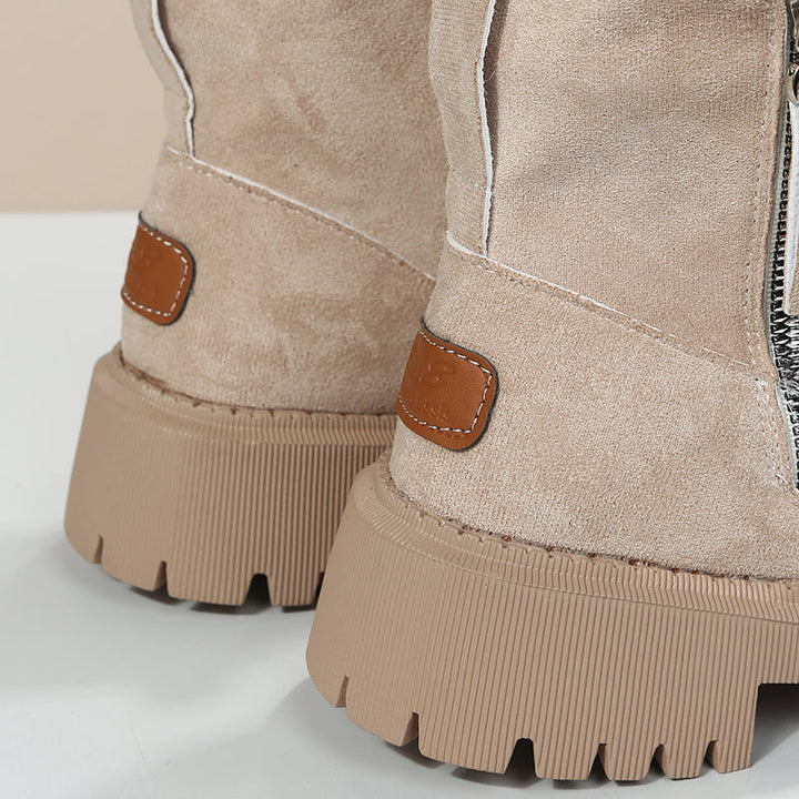 Mathilde | Bottes Chaudes Effet Suédine