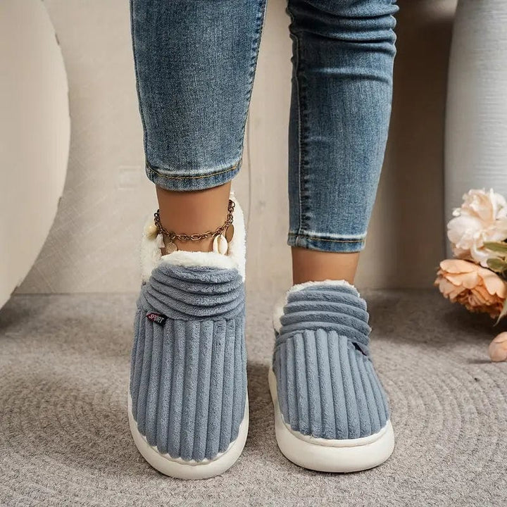 Juliette | Chaussons en Peluche Antidérapants