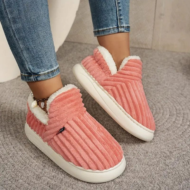 Juliette | Chaussons en Peluche Antidérapants