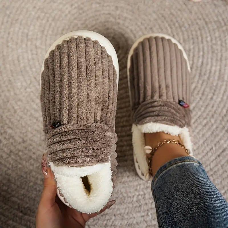 Juliette | Chaussons en Peluche Antidérapants