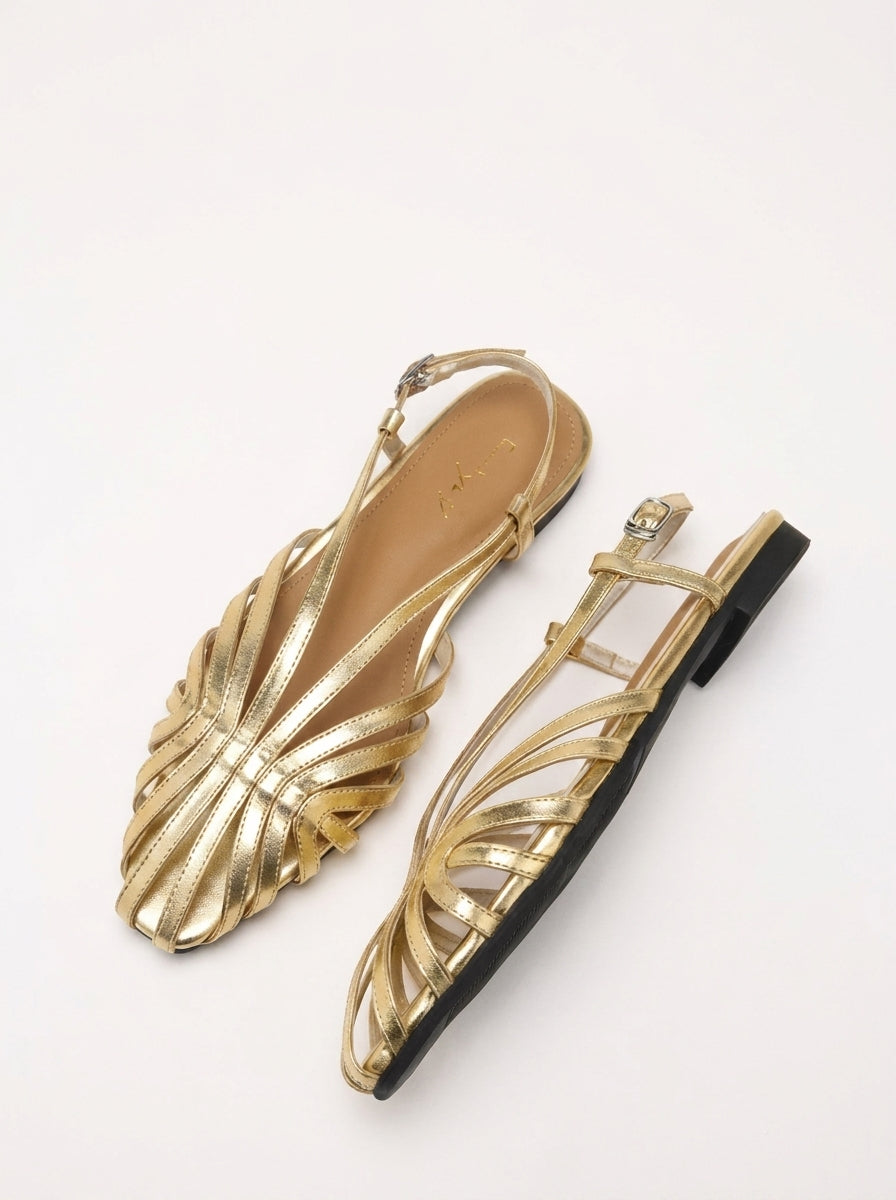 Ophélie | Sandales à Brides Tressées