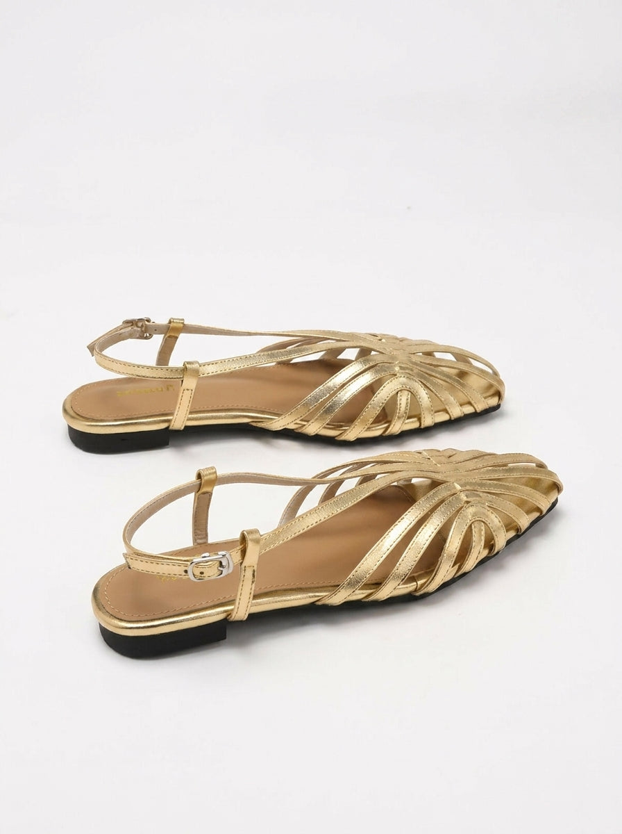 Ophélie | Sandales à Brides Tressées