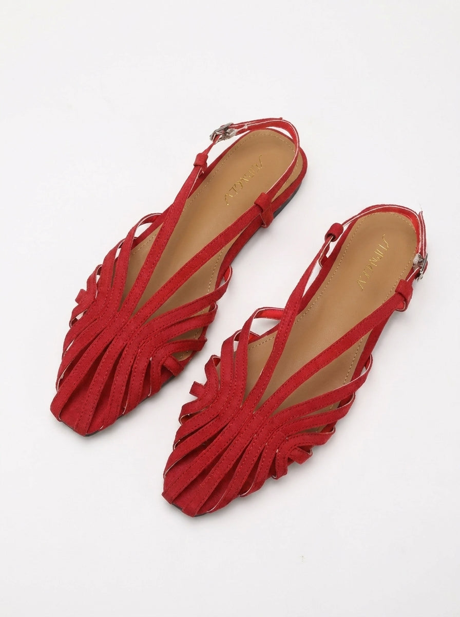 Ophélie | Sandales à Brides Tressées
