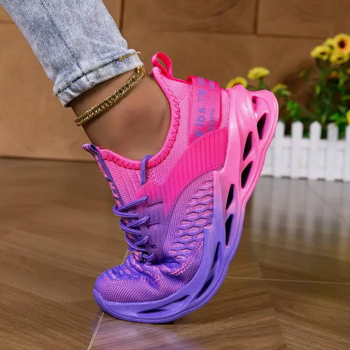 Éloïse | Baskets à contrastes de couleurs
