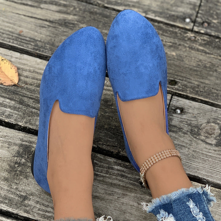 Agathe | Mocassins Pointus Unis