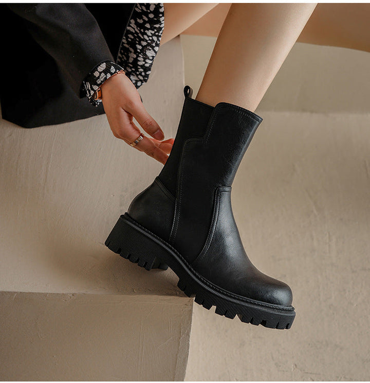Apolline | Bottines Chelsea à Semelle Crantée