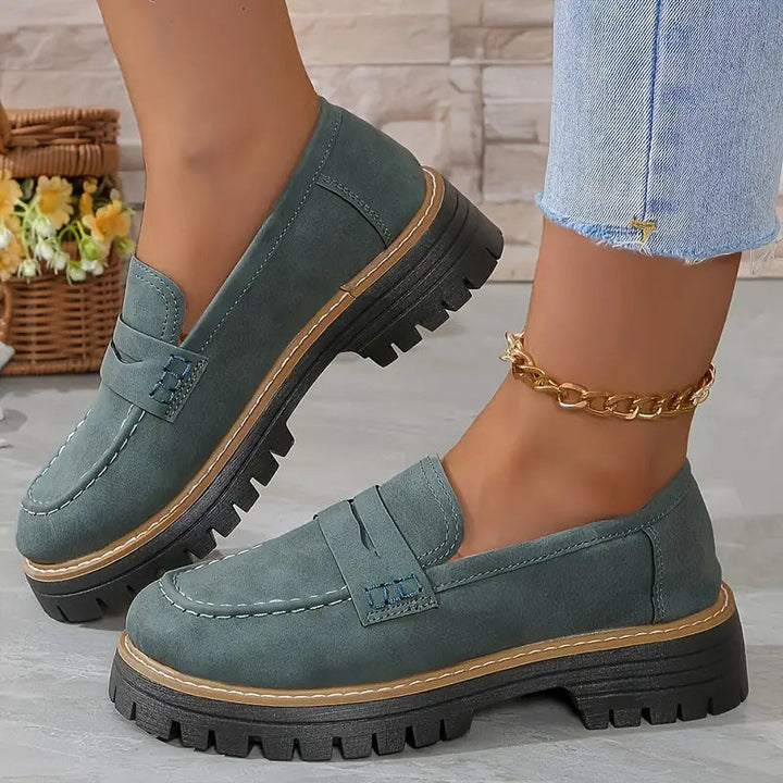 Cécile | Mocassins Légers en Similicuir