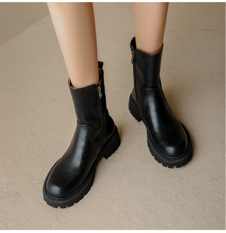 Apolline | Bottines Chelsea à Semelle Crantée