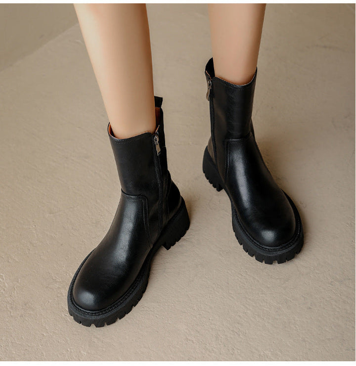 Apolline | Bottines Chelsea à Semelle Crantée