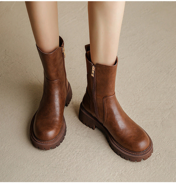 Apolline | Bottines Chelsea à Semelle Crantée