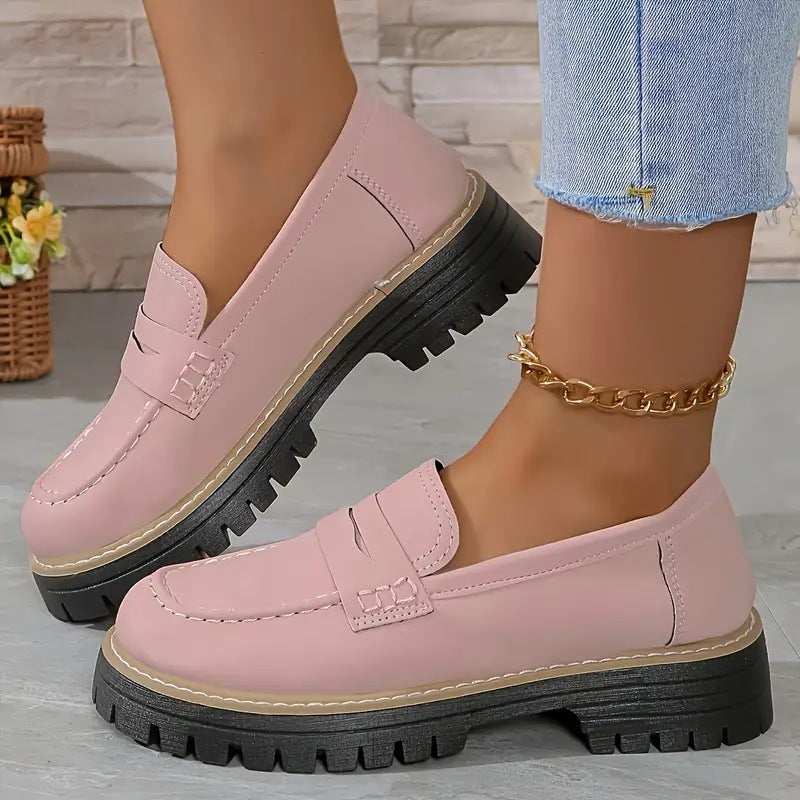 Cécile | Mocassins Légers en Similicuir