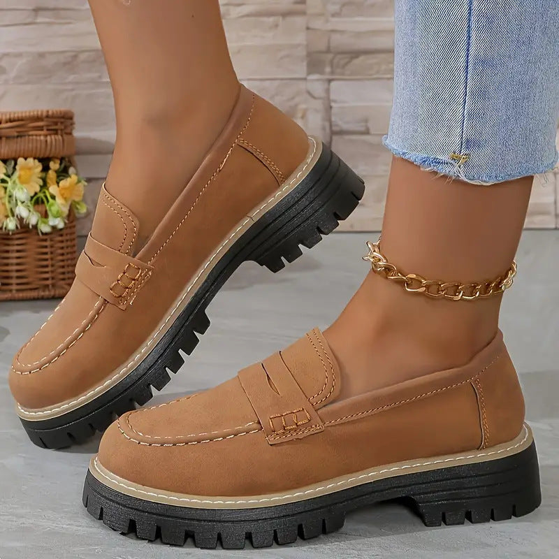 Cécile | Mocassins Légers en Similicuir