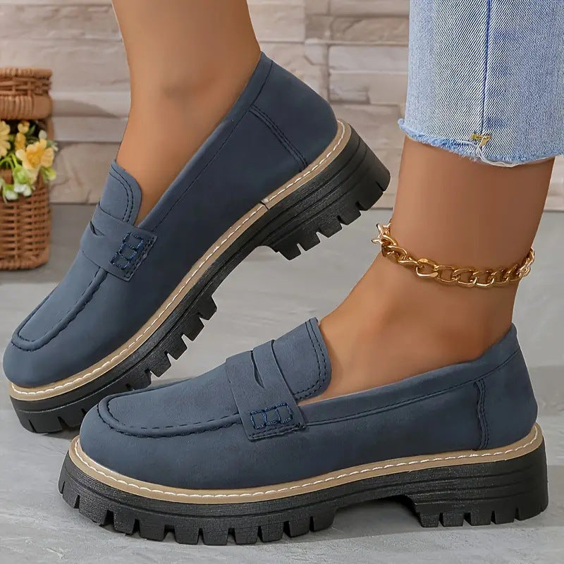 Cécile | Mocassins Légers en Similicuir
