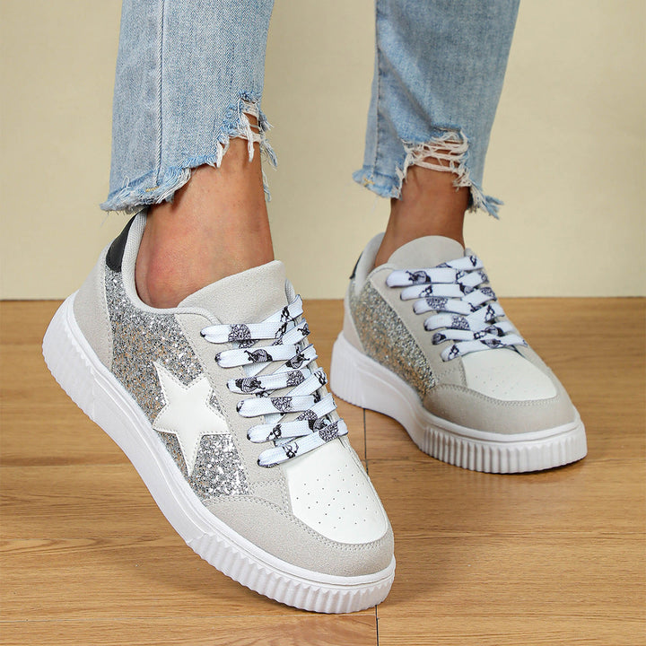 Inès | Baskets basses légères à lacets