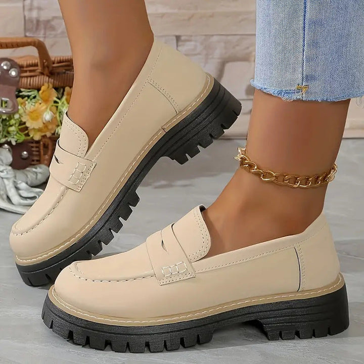 Cécile | Mocassins Légers en Similicuir