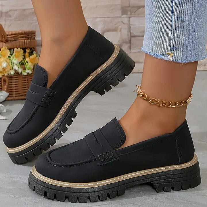 Cécile | Mocassins Légers en Similicuir