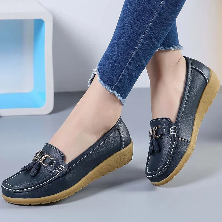 Daphné | Mocassins Souples à Bout Rond