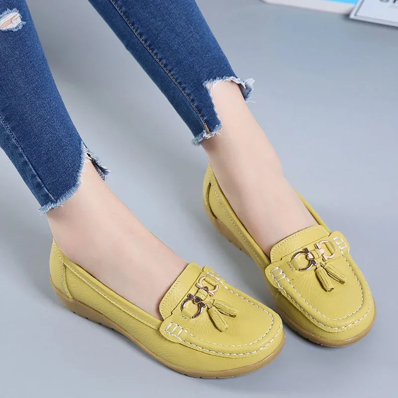 Daphné | Mocassins Souples à Bout Rond