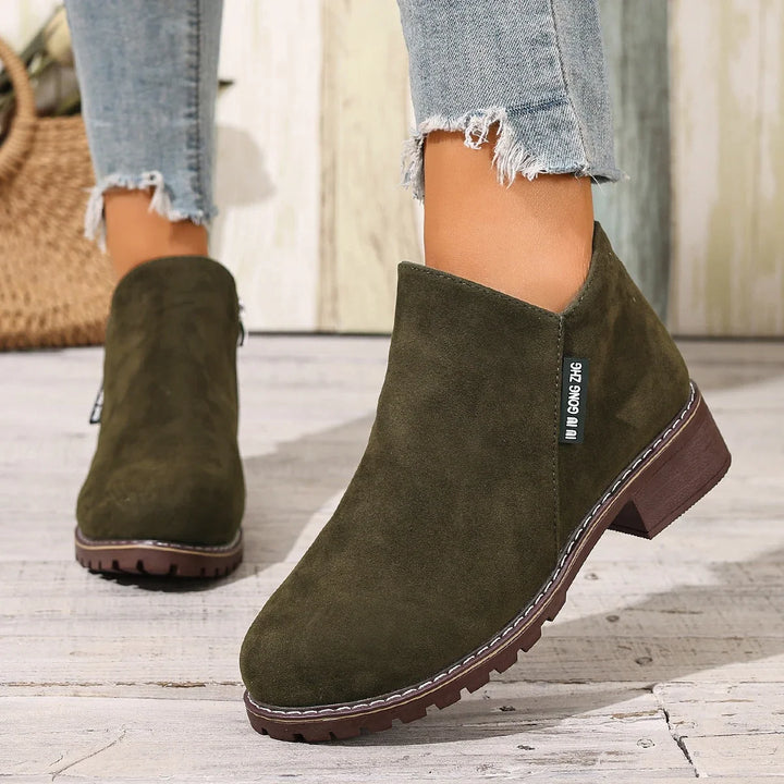 Adèle | Bottines à Plateforme et Talon Épais
