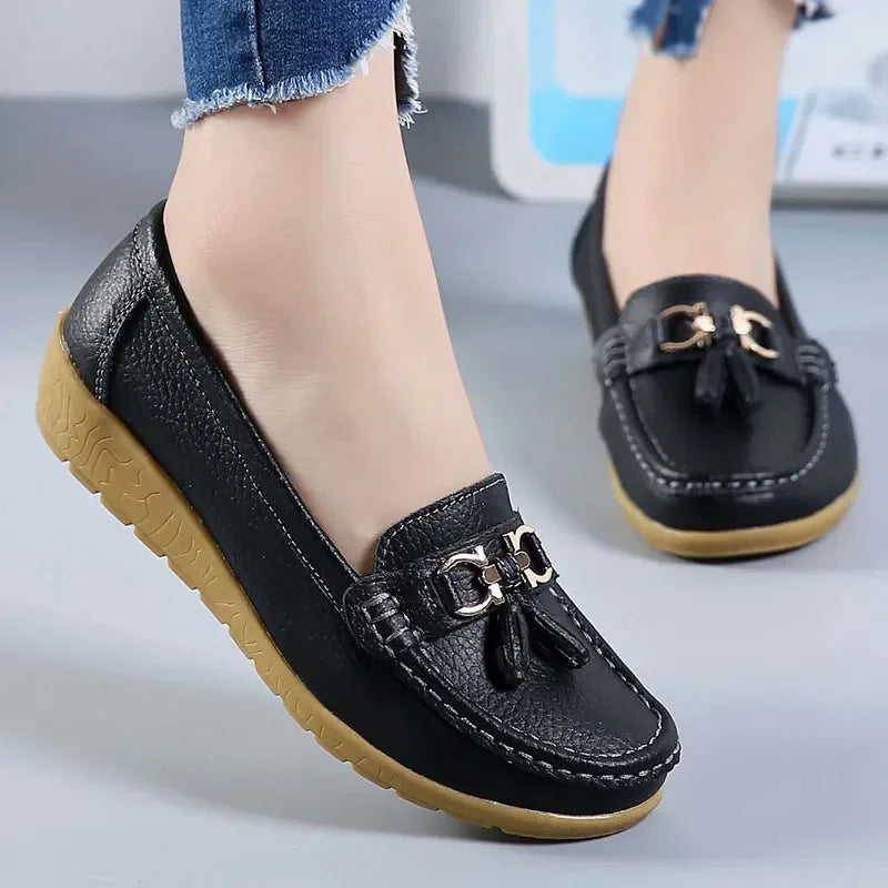 Daphné | Mocassins Souples à Bout Rond
