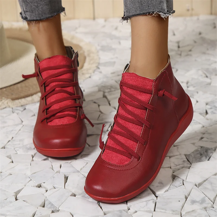 Héloïse | Bottines Zippées à Semelle Antidérapante