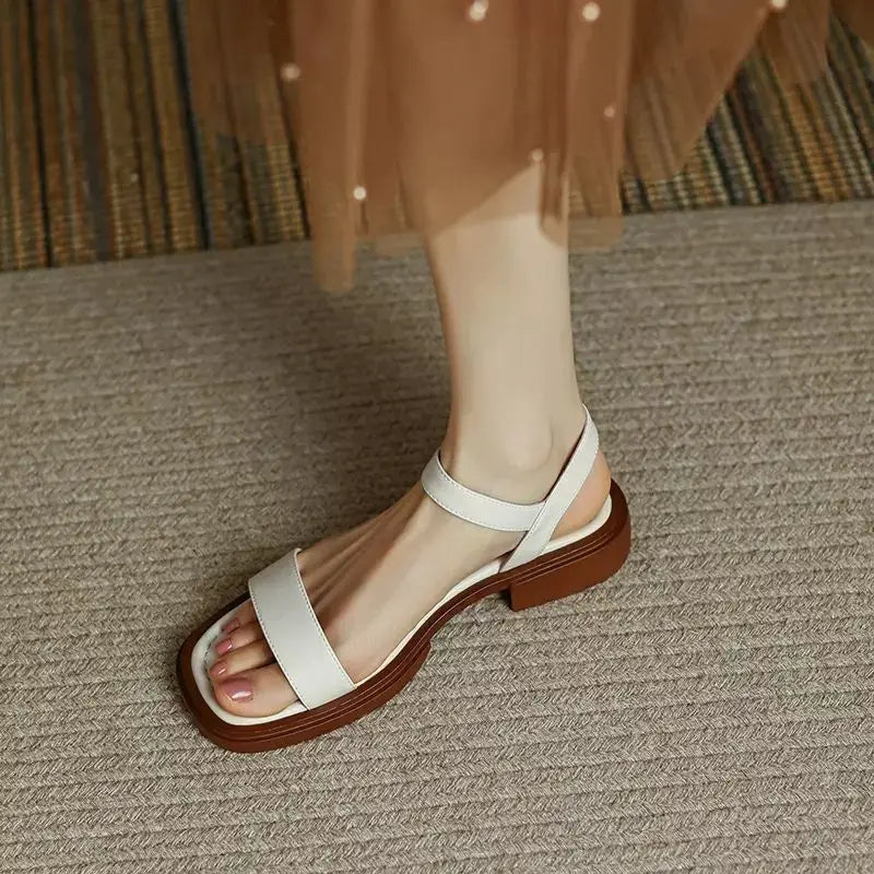 Hélène | Sandales Minimalistes à Brides Réglables