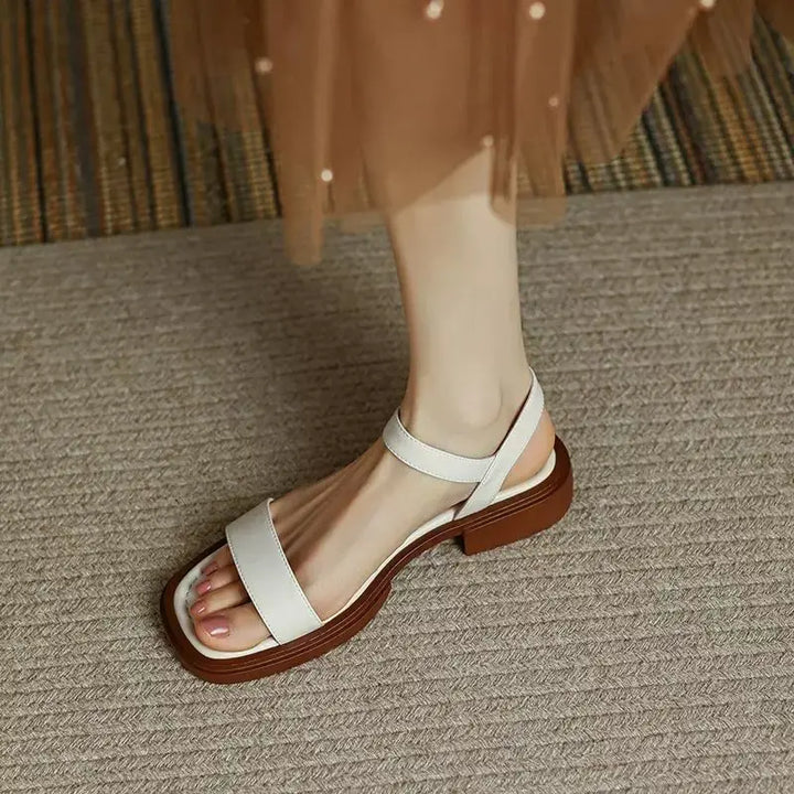 Hélène | Sandales Minimalistes à Brides Réglables
