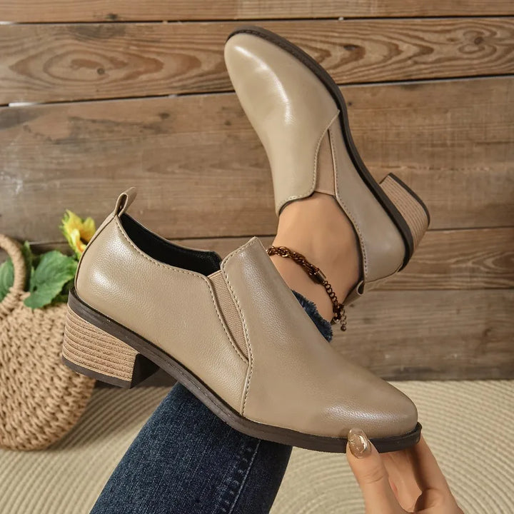 Honorine | Bottes Orthopédiques Mi-Mollet à Bout Pointu