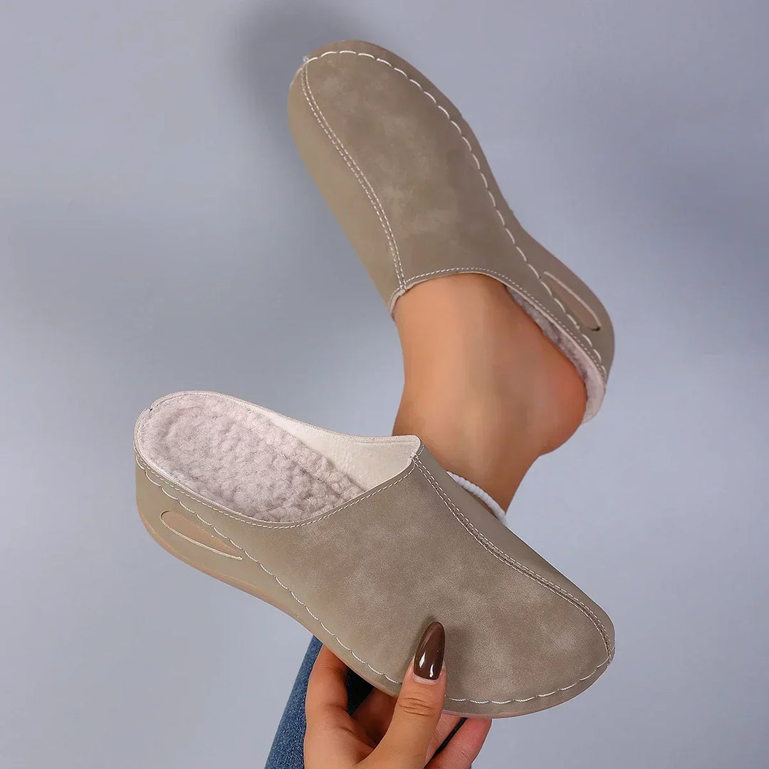 Mathilde | Chaussons Orthopédiques Doublés Peluche