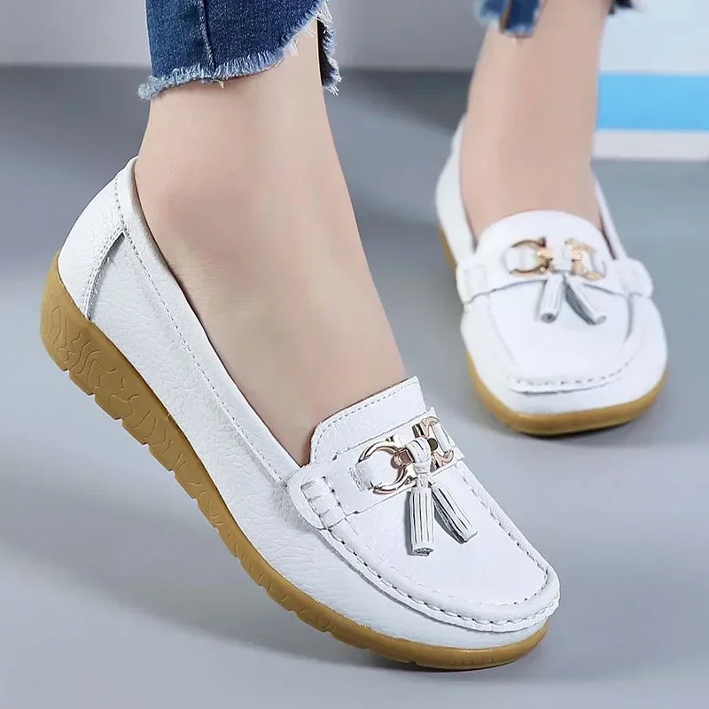 Daphné | Mocassins Souples à Bout Rond