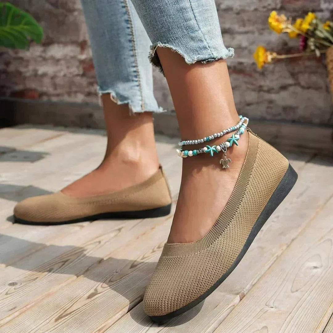 Mireille | Ballerines Souples et Respirantes